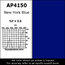 Apollo Design Technology AP-GEL-4150 Gel Sheet, 20"x24", New York Blue Image 1
