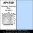 Apollo Design Technology AP-GEL-4750 Gel Sheet, 20"x24", Monday Morning Blue Image 1