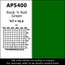 Apollo Design Technology AP-GEL-5400 Gel Sheet, 20x24, Rock`n Roll Green Image 1