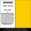 Apollo Design Technology AP-GEL-6500 Gel Sheet, 20"x24", Bikini Yellow Image 1