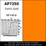 Apollo Design Technology AP-GEL-7350 Gel Sheet, 20"x24", Fools Gold Amber Image 1