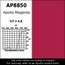 Apollo Design Technology AP-GEL-8850 Gel Sheet, 20"x24", Apollo Magenta Image 1