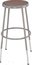 National Public Seating 6224H 25"-33" Adjustable Stool With Round Hardboard Seat Image 1