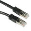 Cables To Go 28711 Shielded Cat5E Molded Patch Cable, 100ft, Black Image 1