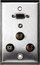 My Custom Shop WPL-1181 WallPlate,SS,VGA-F/3RCA/3.5MM Image 1