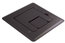 Mystery Electronics FMCA1400 Self-Trimming Black Floor Box With Cable Door Image 1