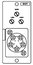 TOA M-21S Microphone Input Module With Remote Volume Control For 900 Series Amplifiers, Removable Terminal Block Image 2