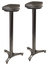 Ultimate Support MS-100B Studio Monitor Stand Pair, Black Image 1