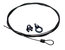 Bogen CK10B 10' Safety Cable Kit, Black Image 1