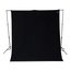 Westcott 133-WESTCOTT 9x10 Black Backdrop, Wrinkle-Resistant Image 1