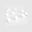 Philips Color Kinetics 999-007997-00 50-Pack Of White Clear Marquee Lenses For LED Node Strands Image 1