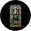 Rosco 86677 Glass Gobo, Raphael Stained Glass Image 1