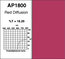 Apollo Design Technology AP-R1800-25 2' X 25' Red Diffusion Gel Roll Image 2