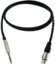 Pro Co BPBQXF-10 10' Excellines 1/4" TRS To XLRF Cable Image 1
