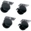 Middle Atlantic DTRK-W Set Of 4 Casters For DTRK Rack Image 1