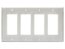 RDL CP-4S Quad Cover Plate, Stainless Steel Image 1