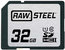 Hoodman RAWSDHC32GBU1 32GB Steel UHS-1 Card Image 1