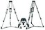 Vinten 3772-3 ENG Carbon Fiber 2-Stage Pozi-Loc Tripod, 100mm Bowl, 55.1 Lbs Capacity Image 1