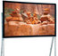 Draper 241252 106.5" X 190.5" Ultimate Folding Matt White Portable Screen, Extra Heavy Duty Legs Image 1