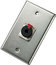 Neutrik 103P Single Gang Silver Wallplate With 1 1/4" TRS Connector Image 1
