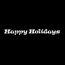 Apollo Design Technology MS-3302 Steel Gobo, Happy Holidays Image 1