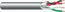 West Penn 356GY0500 500' 4-Conductor Shielded/Unshielded Audio Cable, Gray Image 1