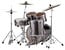 Pearl Drums EXX725S-21 EXX Export Series 5-Piece Drum Kit With Hardware In Smokey Chrome Finish Image 2