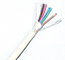 Liberty AV 22-6C-PSH-WHT 1000' White Commercial Grade 22 AWG 6 Conductor Plenum Shielded Cable Image 1