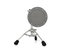 DW DSMM7000L Moon Mic™ - Silver Acoustic Drum Resonating Head Microphone With Stand Image 1