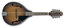 Ibanez M510OVS Mandolin, Open Pore Vintage Sunburst, Rosewood Fingerboard Image 2