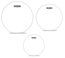 Evans ETP-G1CLR-S 3-Pack Of G1 Clear Tom Tom Drumheads: 12",13",16" Image 1