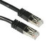 Cables To Go 28696 50 Ft. Shielded Cat5E Molded Patch Cable In Black Image 1