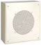 Bogen MB8TSQVR 8" Square Metal Box Wall Speaker 4W With Recessed Volume Control Image 1