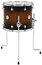 DW DDLG1214TTTB 12" X 14" Design Series Floor Tom In Tobacco Burst Finish Image 1