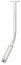 Audix M40W12HC Miniature High-Output Hypercardioid Hanging Mic With 12" Gooseneck, White Image 1