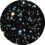 Rosco 86754 Glass Gobo, Stars Final Frontier Image 1
