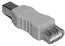 Philmore 70-8001 Type A Female To Type B Male USB Passive Adapter Image 1