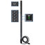 Tripp Lite PDUMV30HV Single-Phase Metered PDU With 30-Outlets, 10' Cord, Vertical Rack Unit Image 1