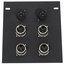 Elite Core FB4-SP Recessed Floor Box With 4xXLRF And 2 Speakon Connectors Image 4