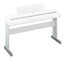 Yamaha L255WH Keyboard Stand For P255 In White Image 1