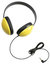 Califone 2800-YL Listening First Stereo Headphones In Yellow Image 1