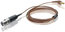 Countryman H6CABLECSL Replacement H6 Headset Cable For Shure Wireless With TA4F Connector, Cocoa Image 1