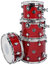 DW DRPLTMPK04 Performance Series Tom Pack 4 In Lacquer Finish: 10", 12", 14" Toms, 5.5x14" Snare Drum Image 3