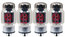 JJ Electronics KT88QJJ Quartet Of KT88 Power Vacuum Tubes Image 1