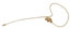 Elite Core HS-09-SH-TAN Omnidirectional Condenser Headset Microphone For Shure Wireless Systems, Tan Image 1