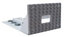 Nigel B Design NB-AVCB-W Universal Anti-Vibration Wall Mount In White Image 3
