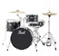 Pearl Drums RS505C/C31 5-Piece Drum Set In Jet Black With Cymbals And Hardware Image 1