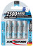 Ansmann 5035442 4 Pack Of NiMH MaxE Rechargeable AA Batteries Image 1