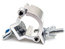 Global Truss Mini 360 1.5 Light Duty Wrap Around Clamp For 1.5" Pipe, Max Load 220 Lbs Image 1