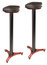 Ultimate Support MS-100R Studio Monitor Stand Pair, Red Image 1
